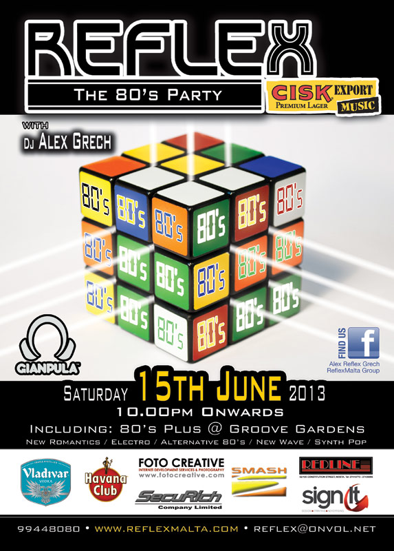 Reflex Party 15th June 2013