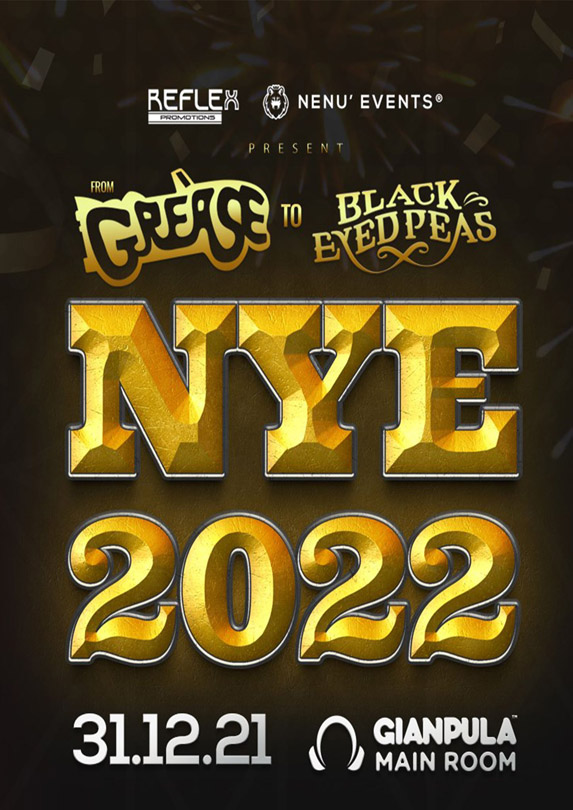 From Grease to Black Eyed Peas - NYE 2022 at Gianpula